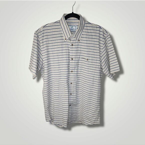 Properly Tied classic fit striped Button down size Medium - Picture 4 of 8